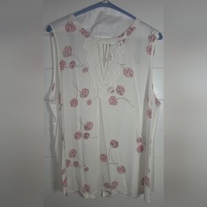 Daniel Rainn Quin Keyhole Crochet Top 3x